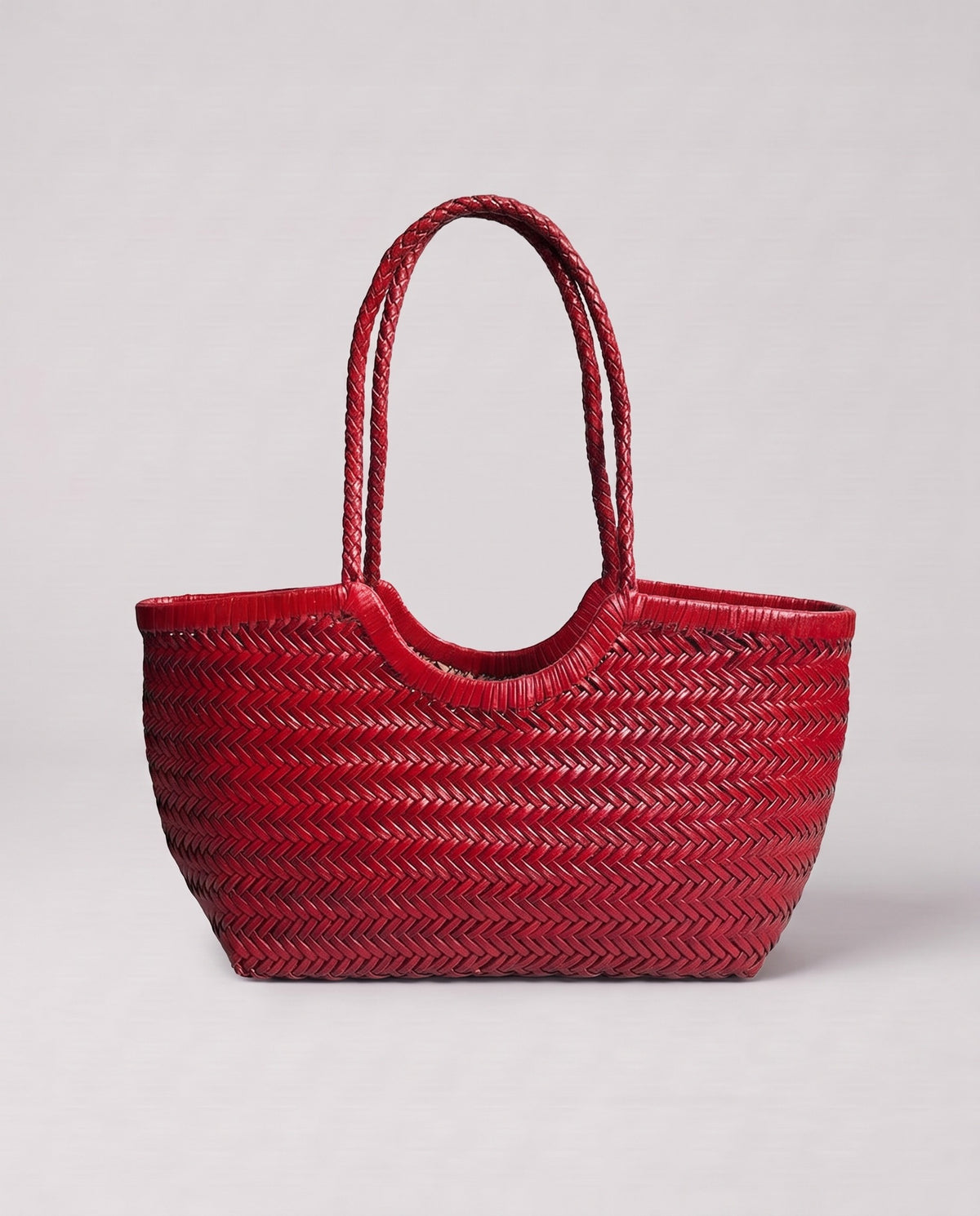 Valentina Noto Large bag in Red, three-quarter view