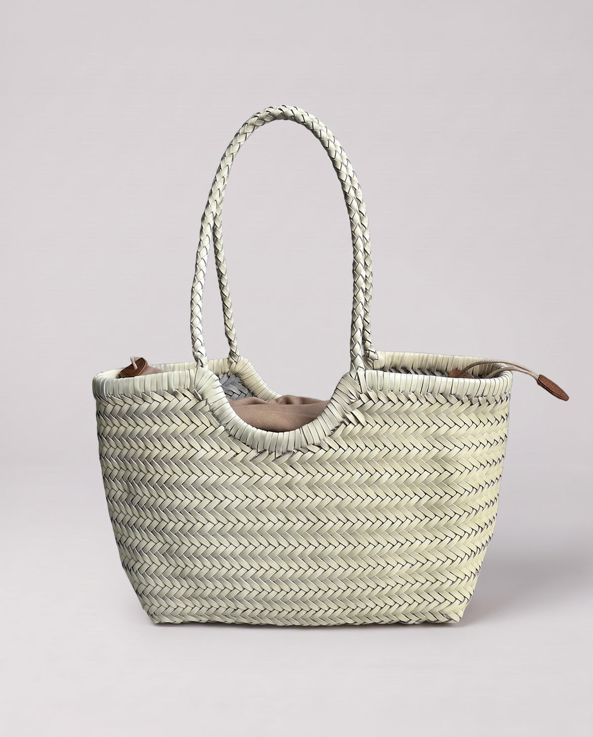 Valentina Noto Large bag in White, front view