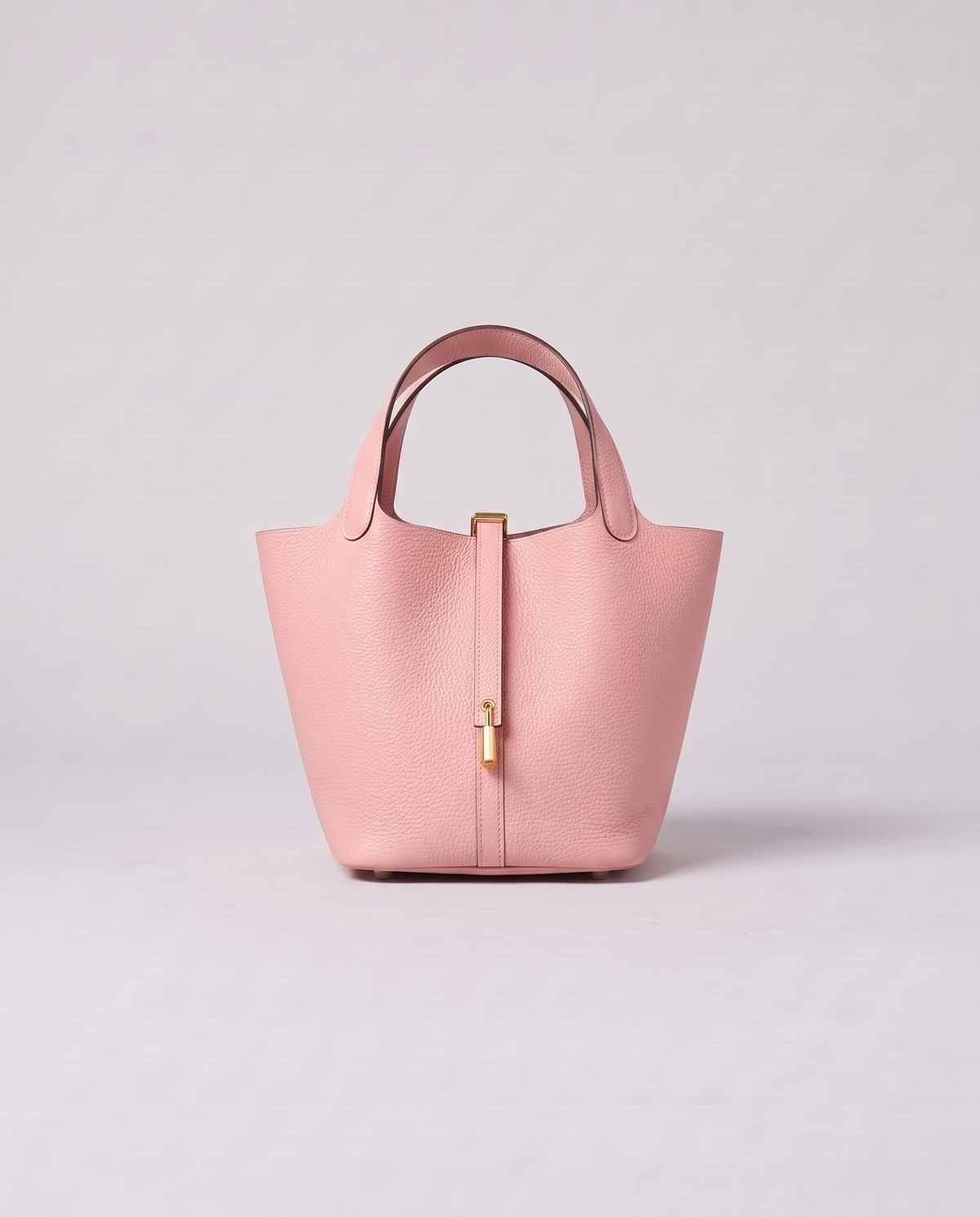 Valentina Ostuni Large bag in Blush, back view