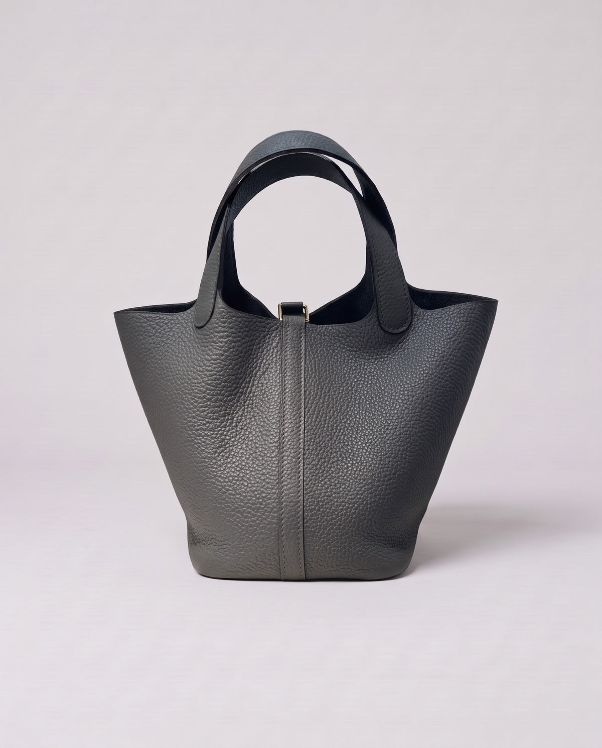 Valentina Ostuni Large bag in Grey, back view