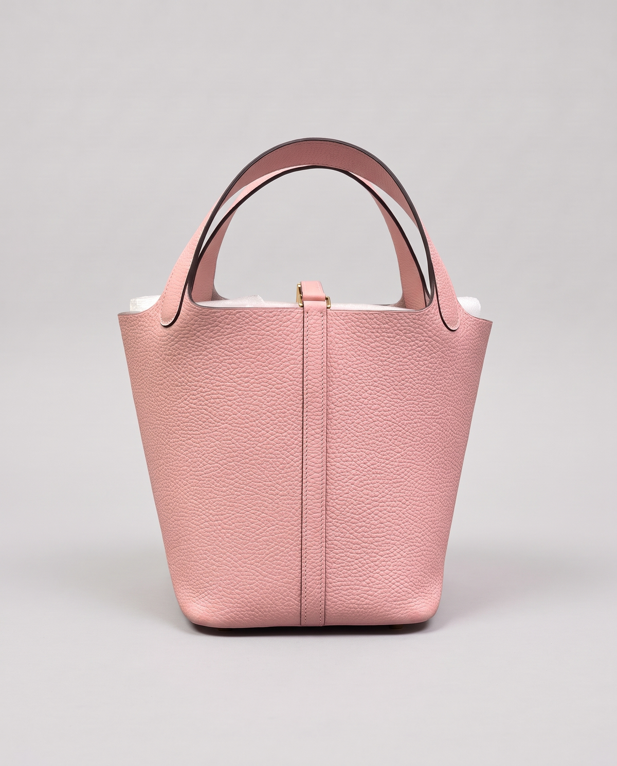 Valentina Ostuni Small bag in Blush, three-quarter view