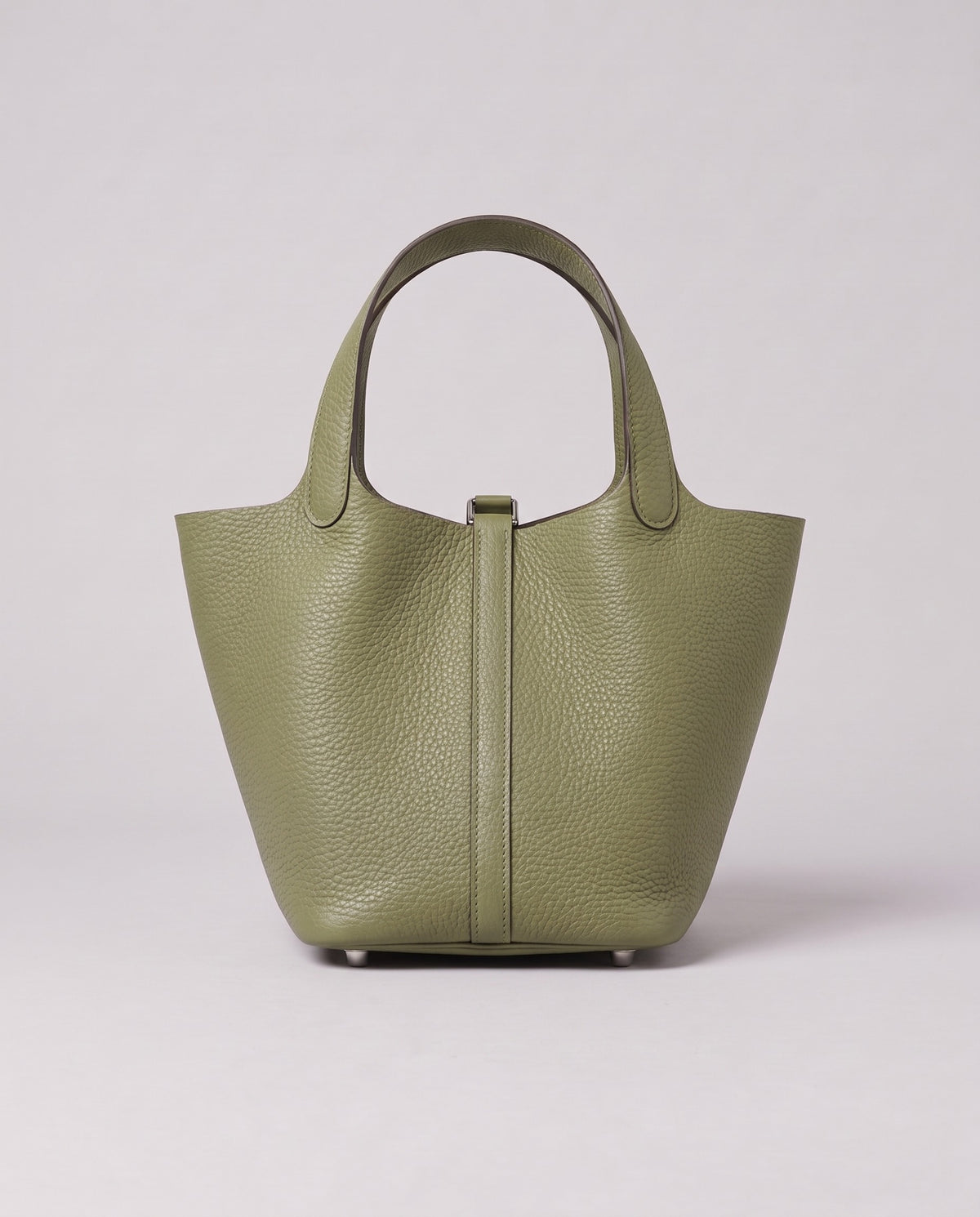 Valentina Ostuni Small bag in Sage, three-quarter view