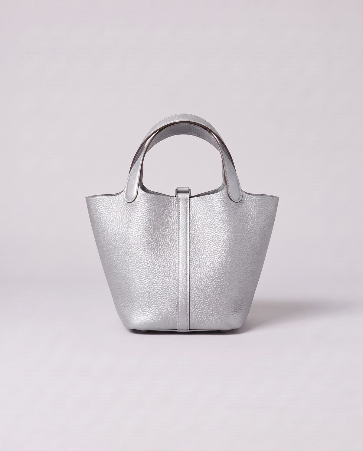 Valentina Ostuni Small bag in Silver, back view