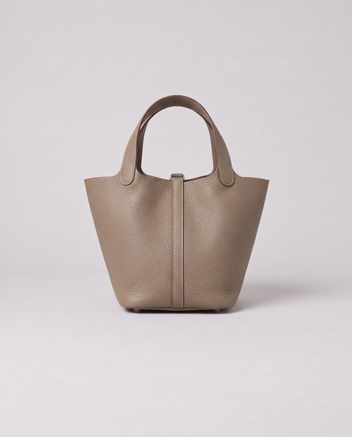 Valentina Ostuni Small bag in Stone, front view