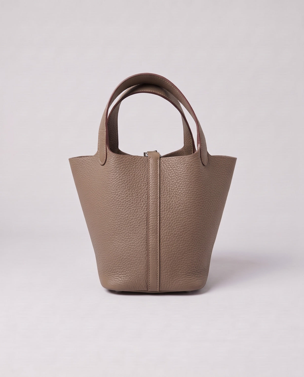 Valentina Ostuni Small bag in Stone, three-quarter view