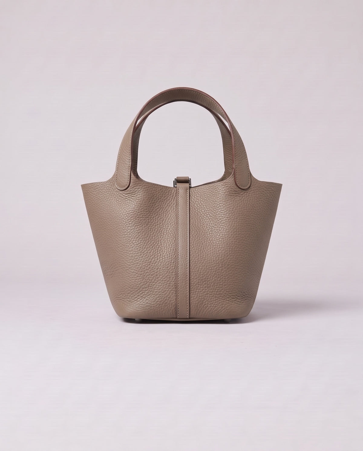 Valentina Ostuni Small bag in Stone, back view