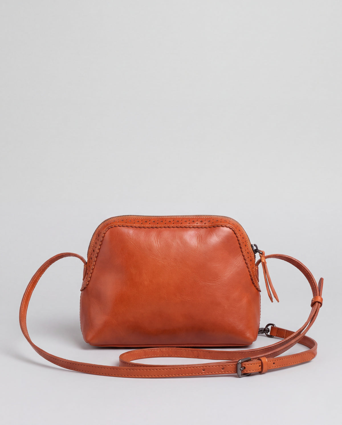 Shell bag in Brown – back view