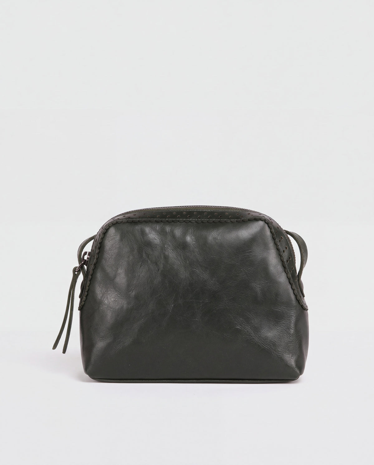 Shell bag in Green – front view