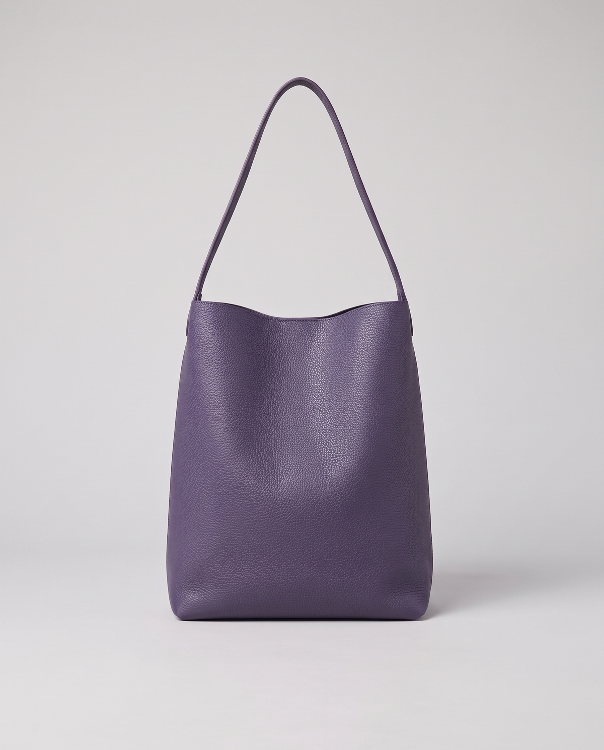 Valentina Tela Large bag in Purple, front view