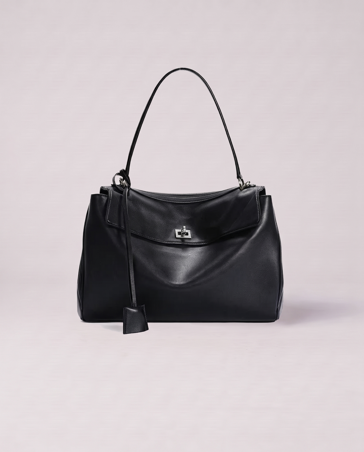 Valentina Tinto Small bag in Onyx, three-quarter view