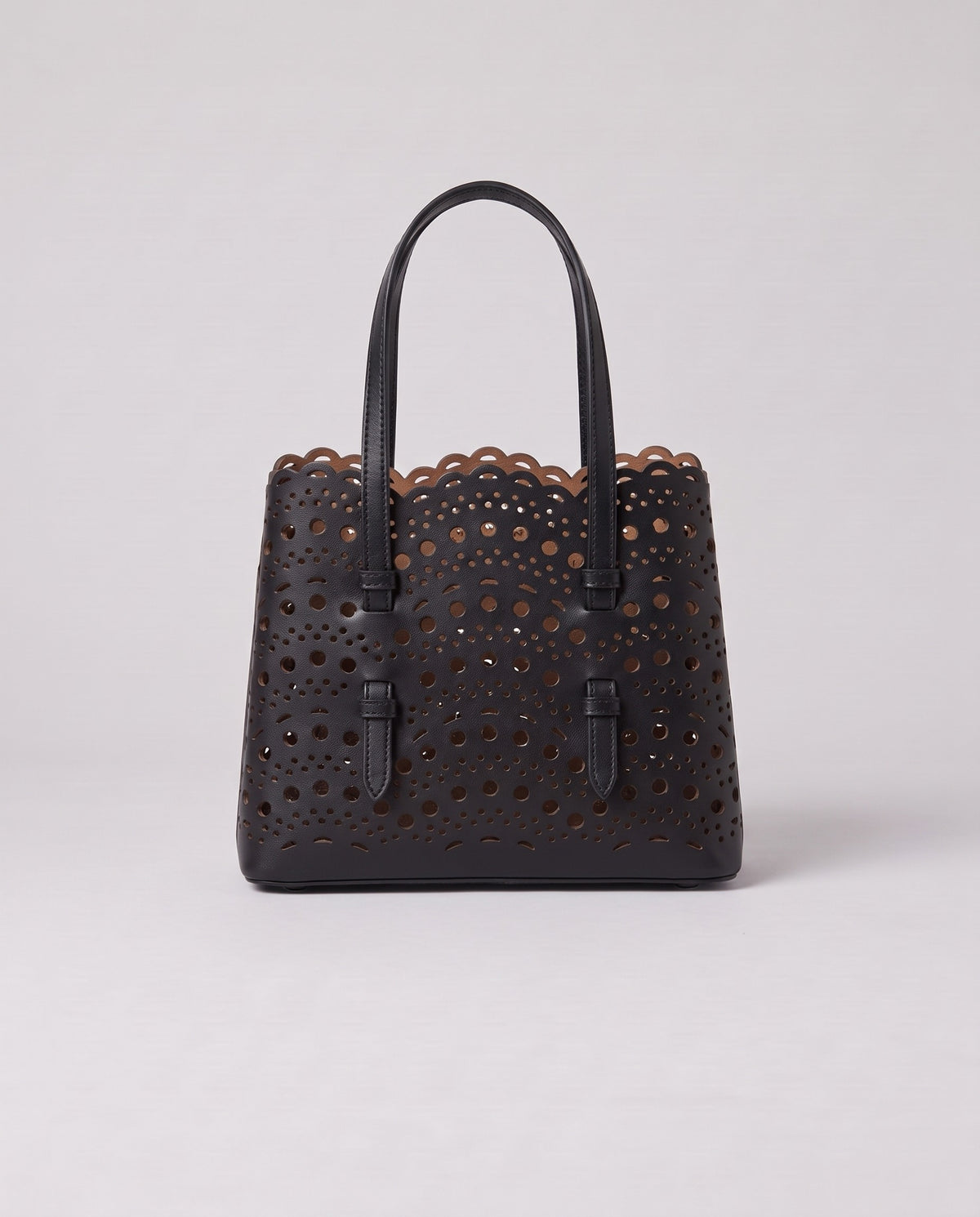 Valentina Urbino Large bag in Black, front view