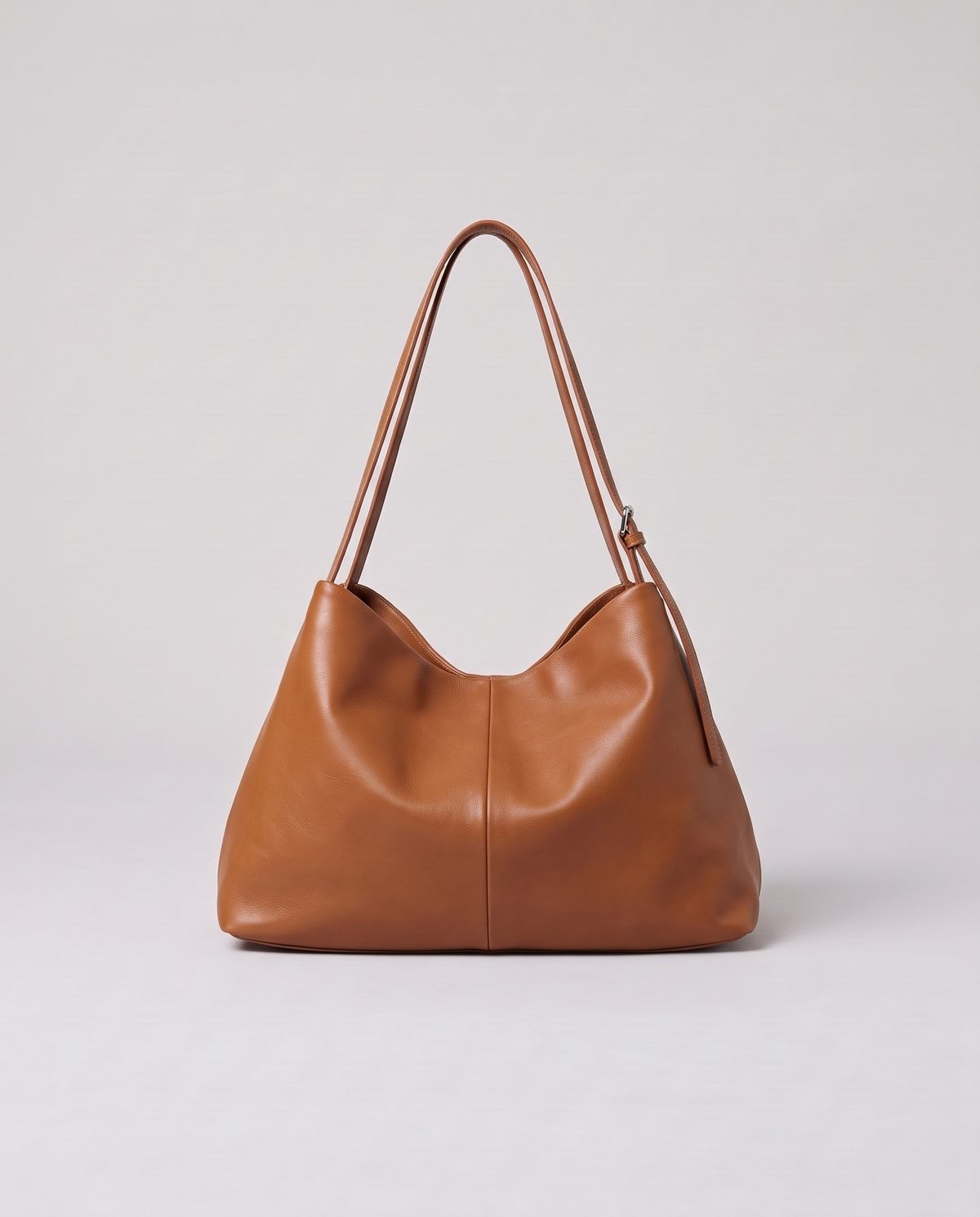 Valentina Velluto Small bag in Caramel, front view