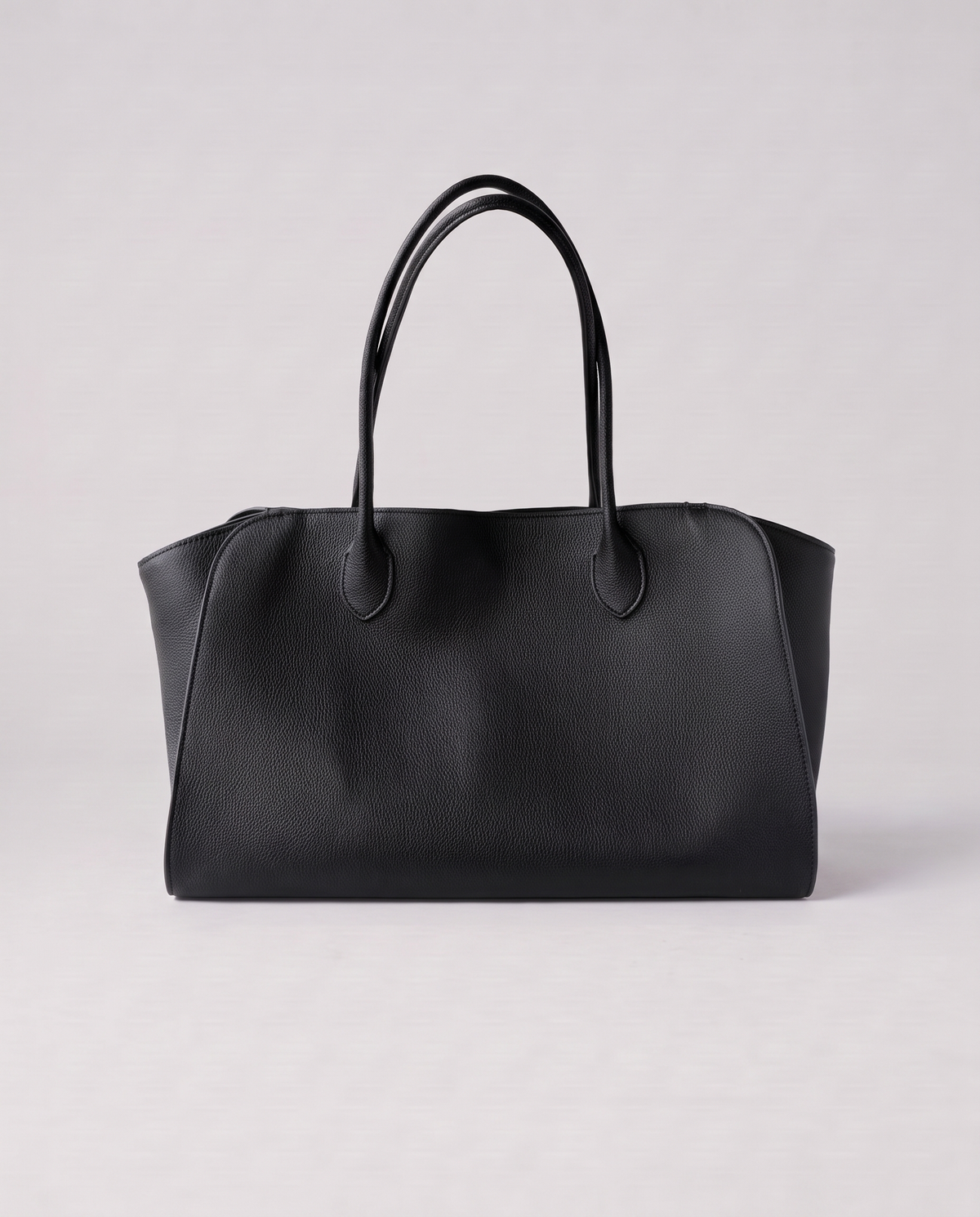 Valentina Volta Large bag in Black, three-quarter view