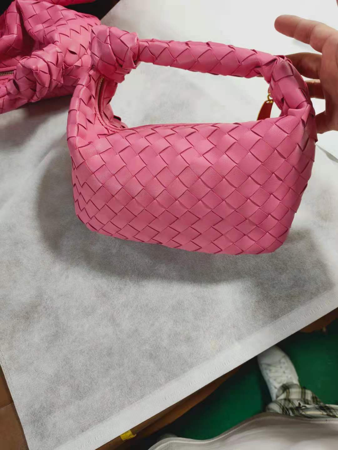 Woven Baguette Bag (Jodie)