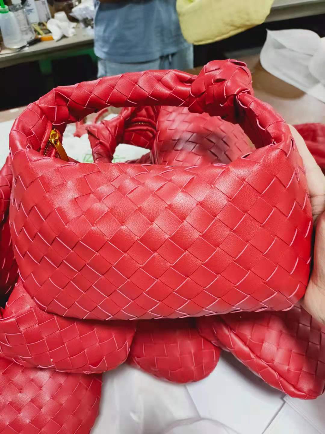 Woven Baguette Bag (Jodie)