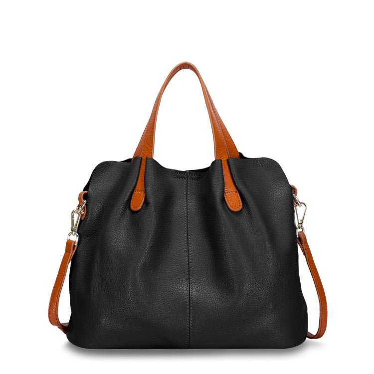 Soft Leather Tote Bag