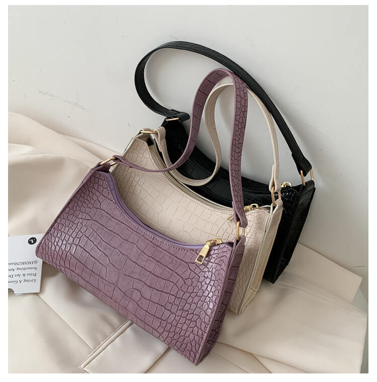 Crocodile Pattern Handbags