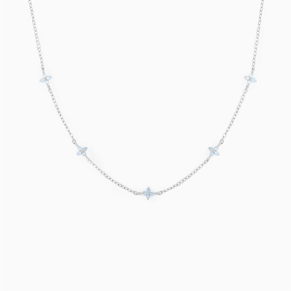 Minimalist Flower Necklace