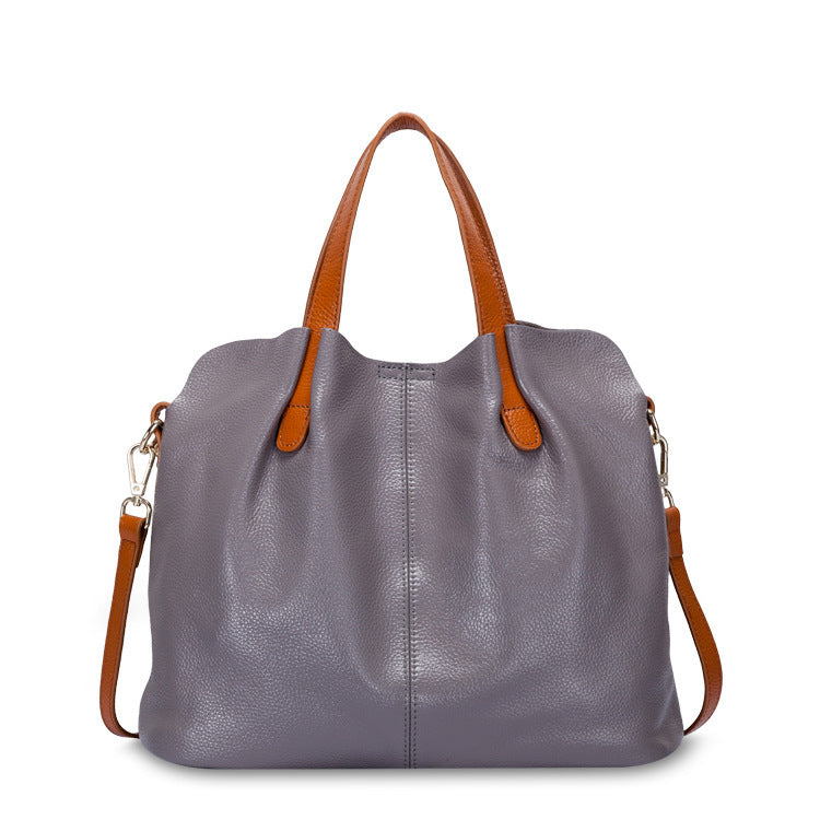 Soft Leather Tote Bag