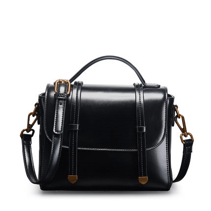 black European Shoulder Bag