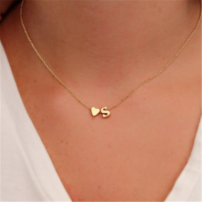 Initial Charm Necklace