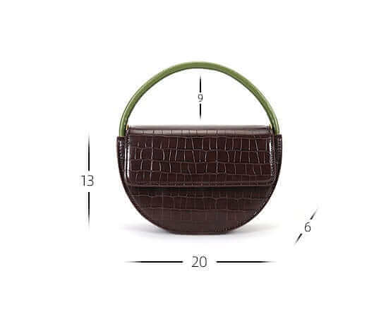 Espresso Semi Circle Bag