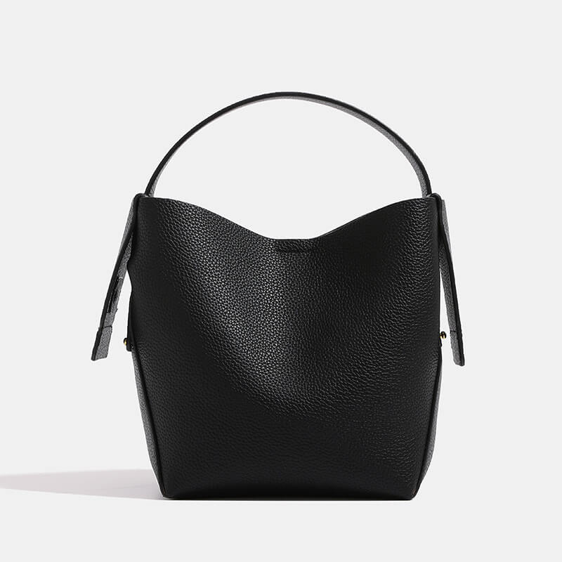 Black Genuine leather crossbody bag 