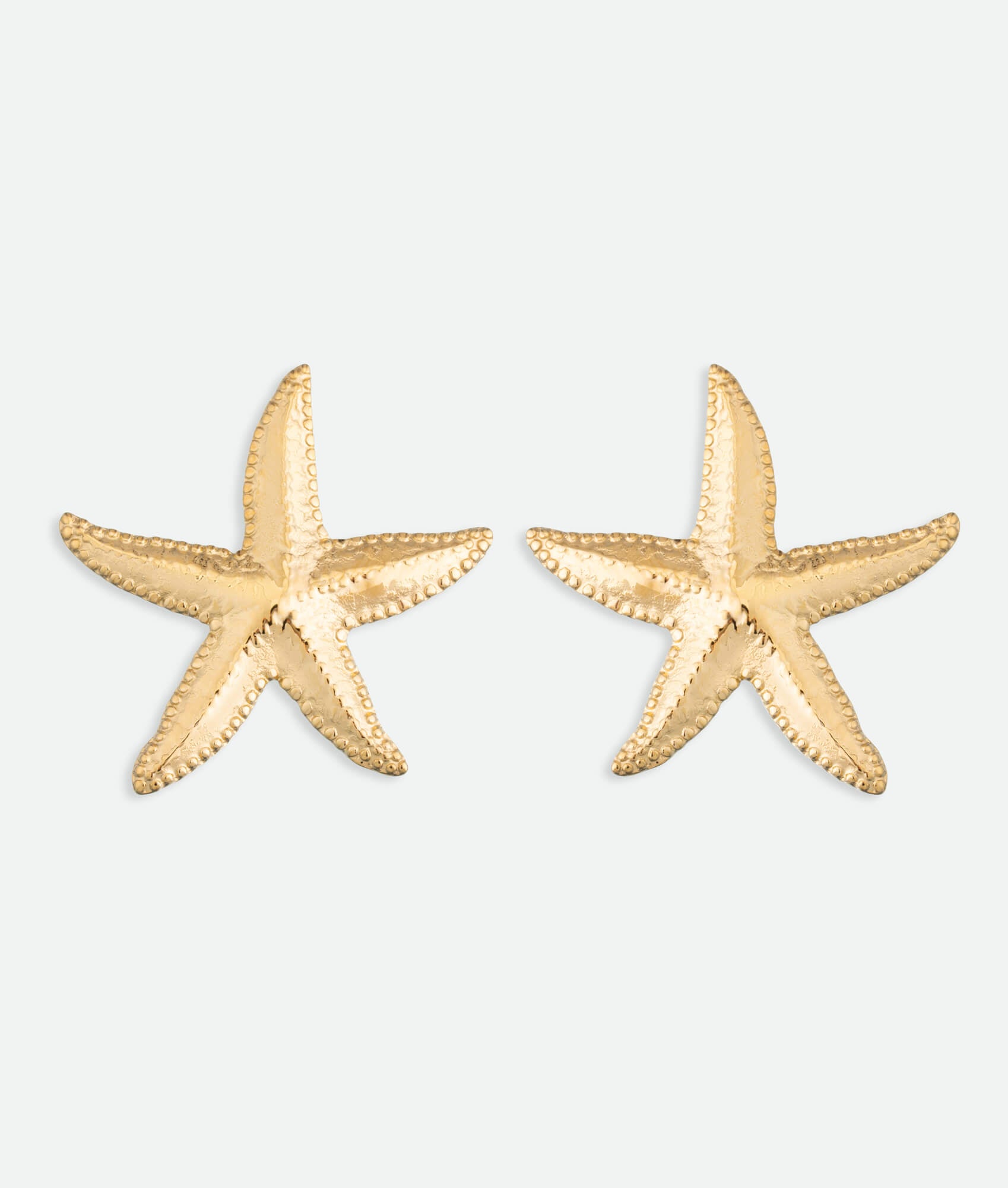 Gold Starfish Earrings