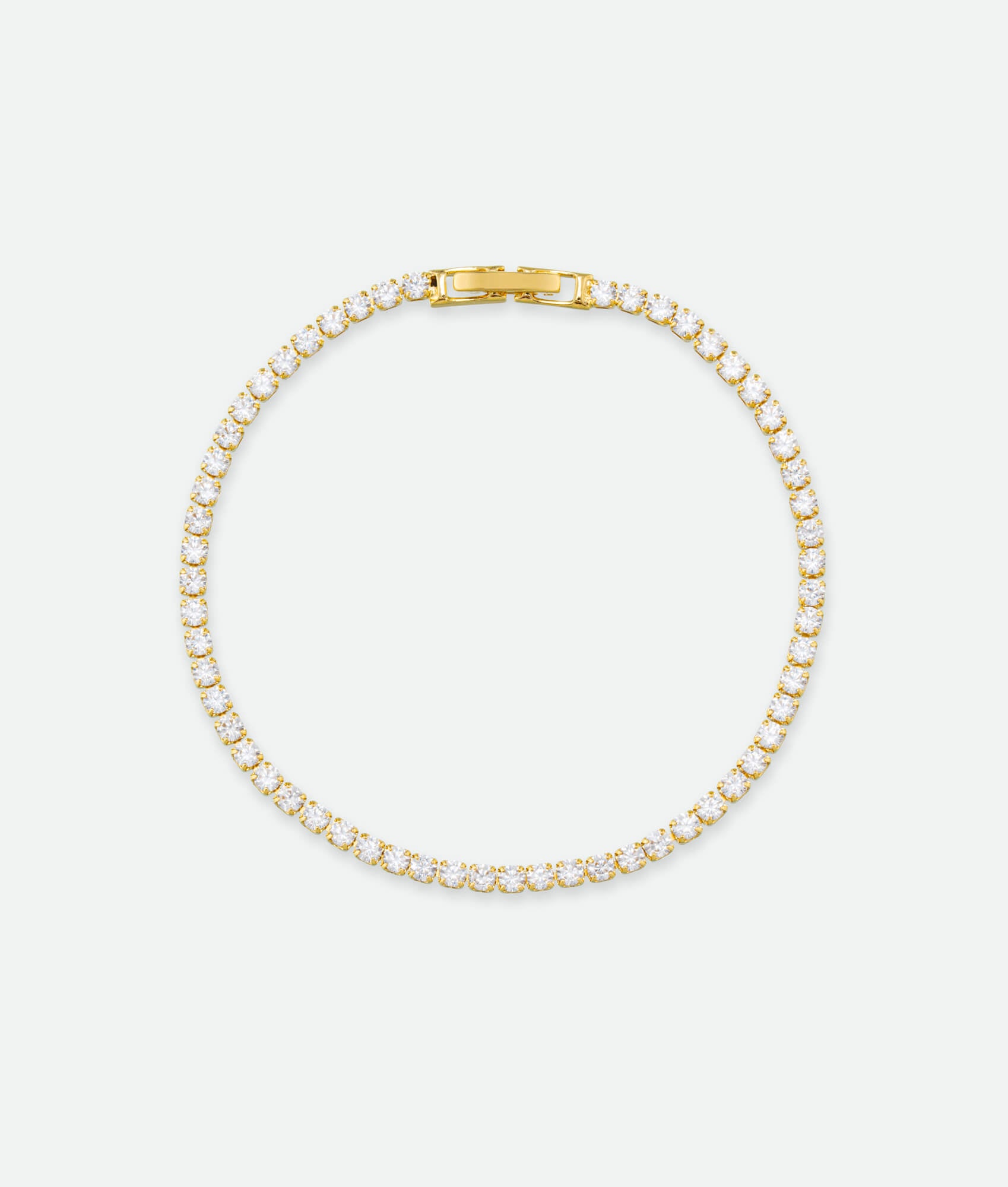 Gold Tennis Bracelet