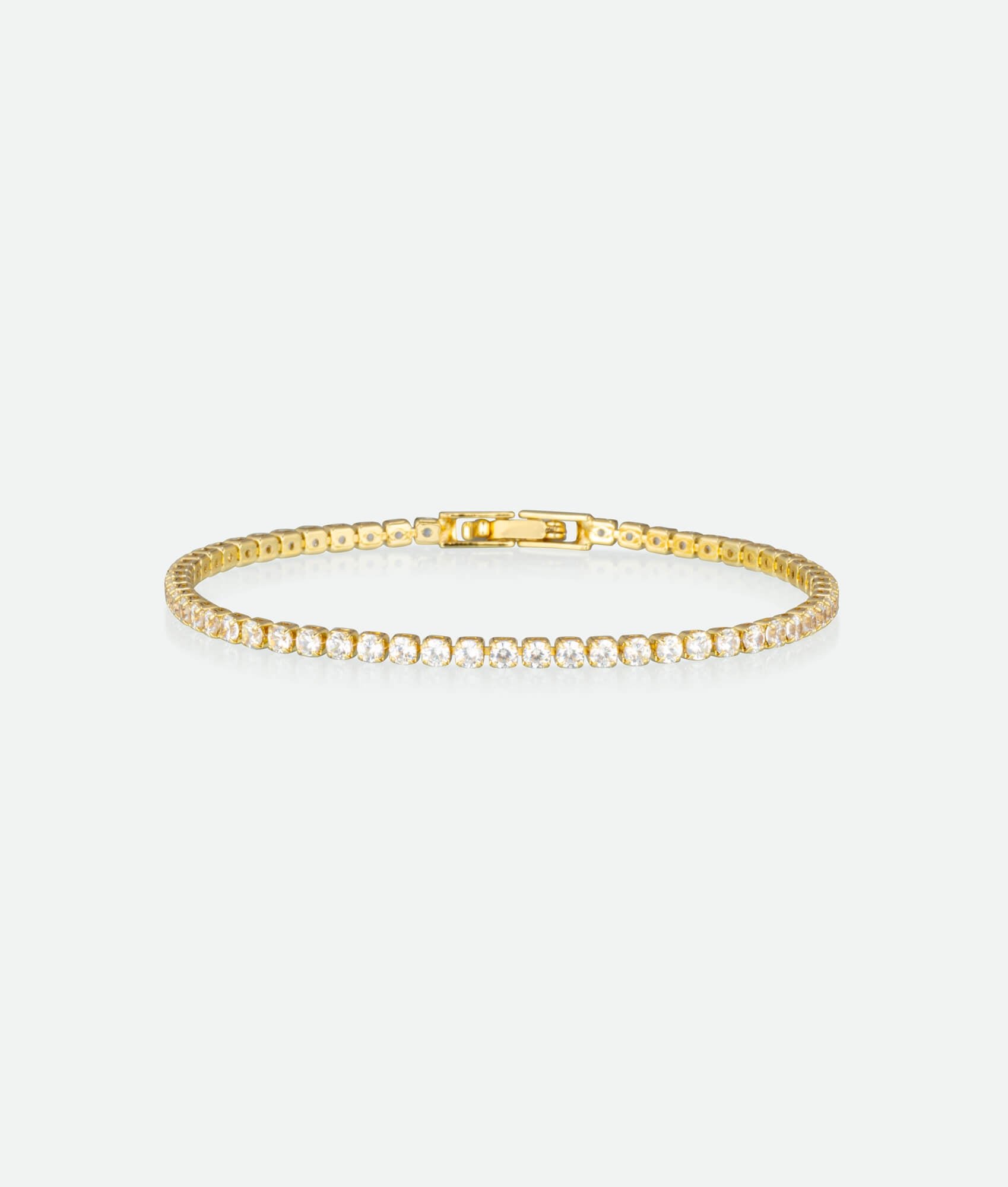 Gold Tennis Bracelet