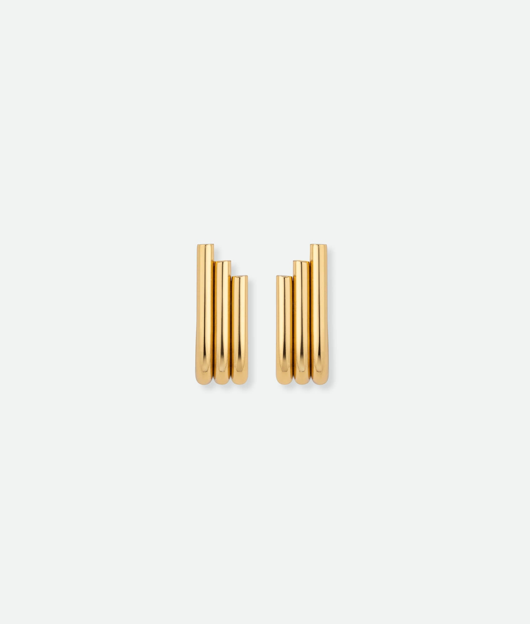 Gold wing earrings