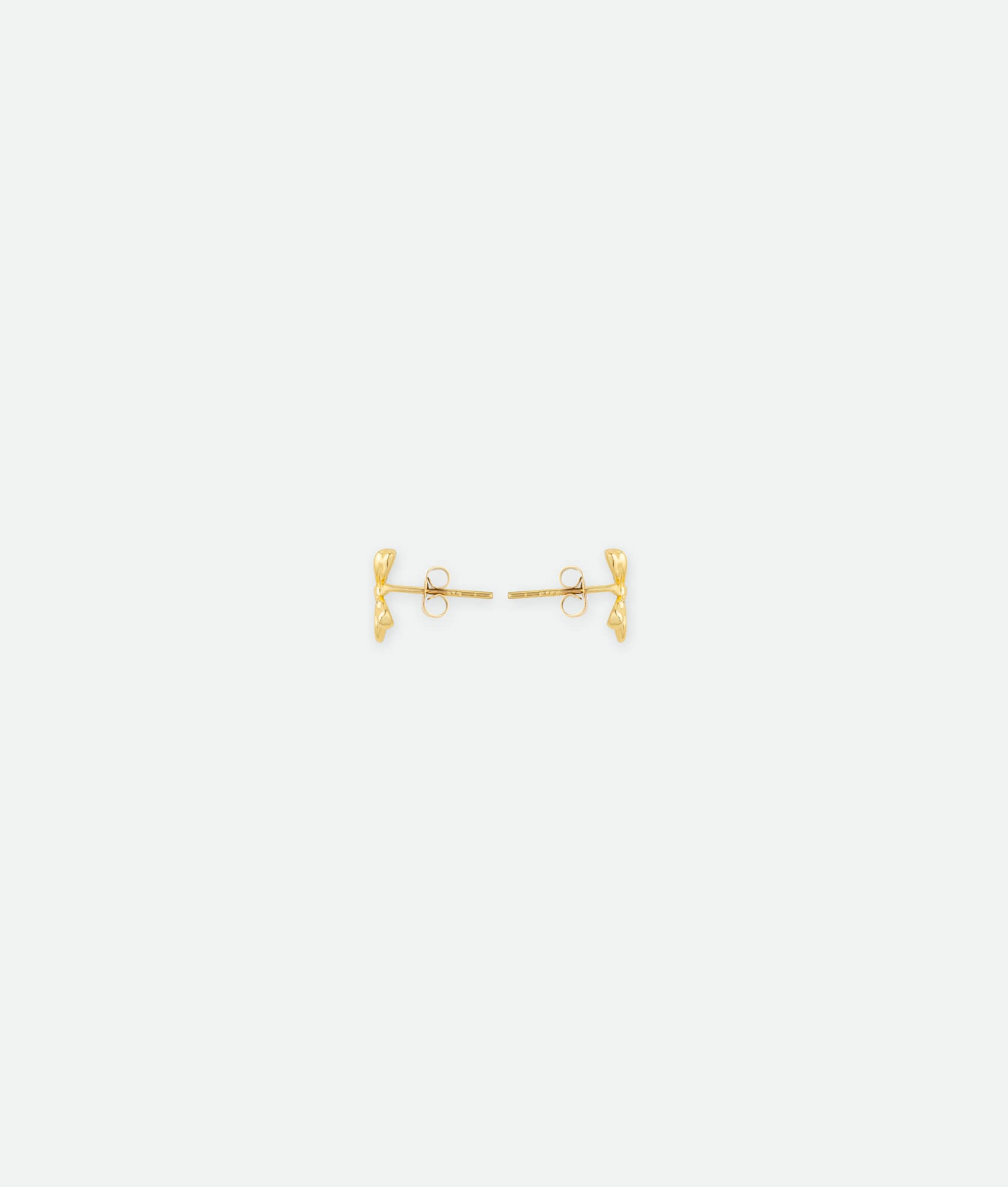 gold bow studs