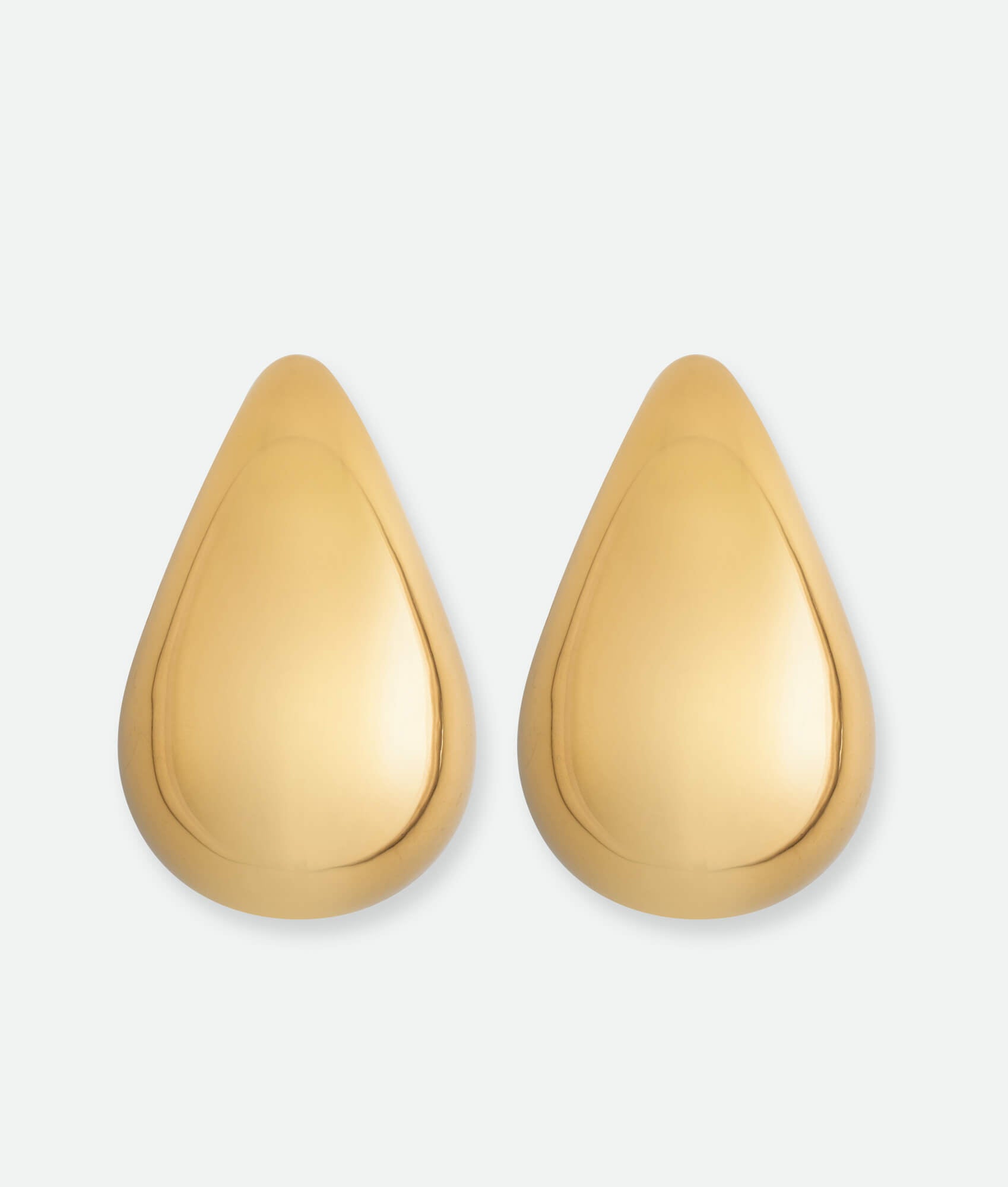 Bottega drop earrings gold