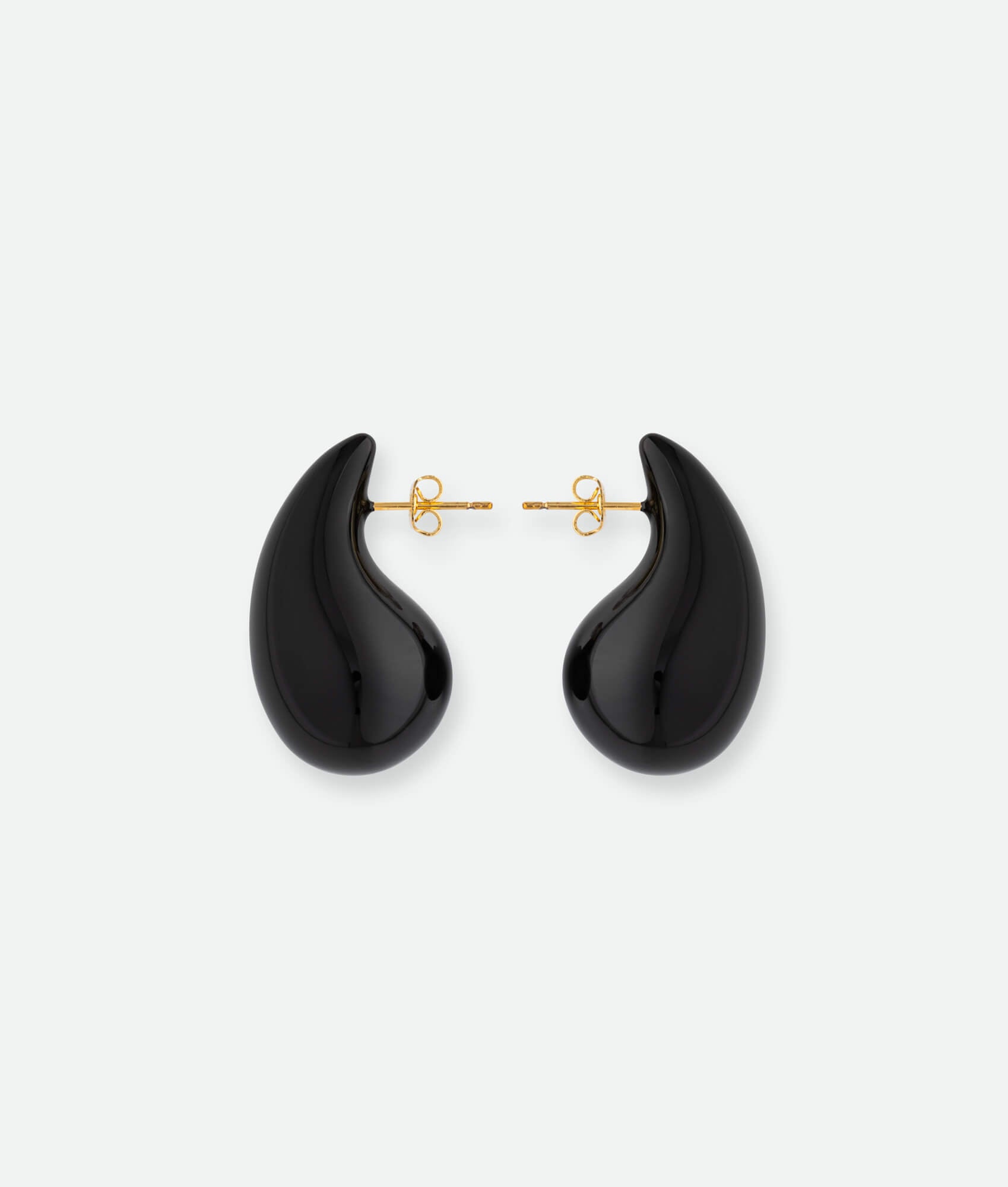 Black drop earrings