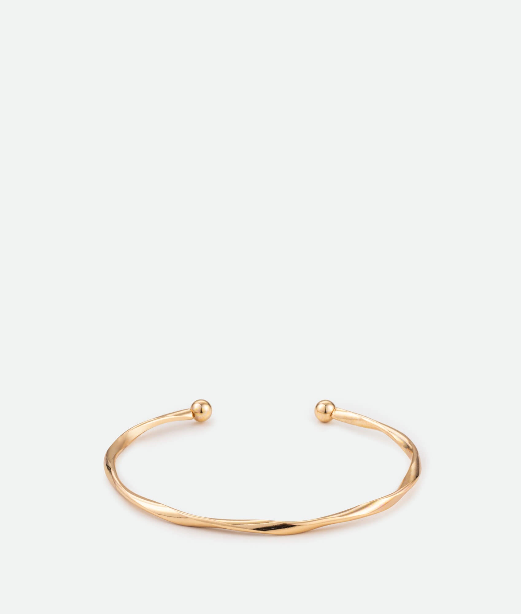 Gold cuff bracelet