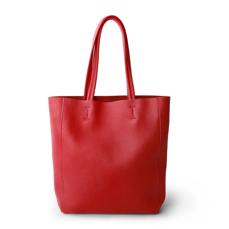 Valentina Costa Large tote in Scarlet