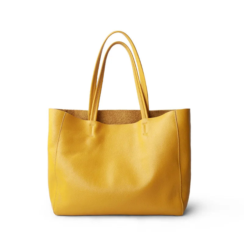 Valentina Costa Large tote in Mustard