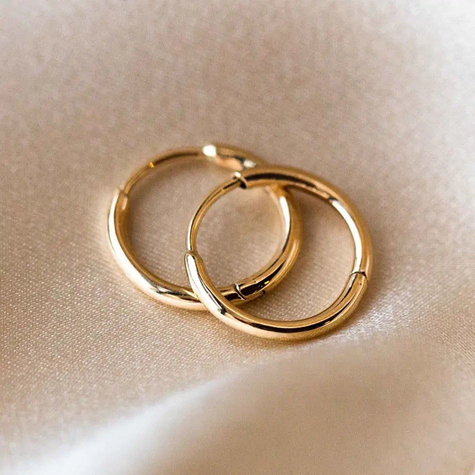 Gold Hoop Earrings