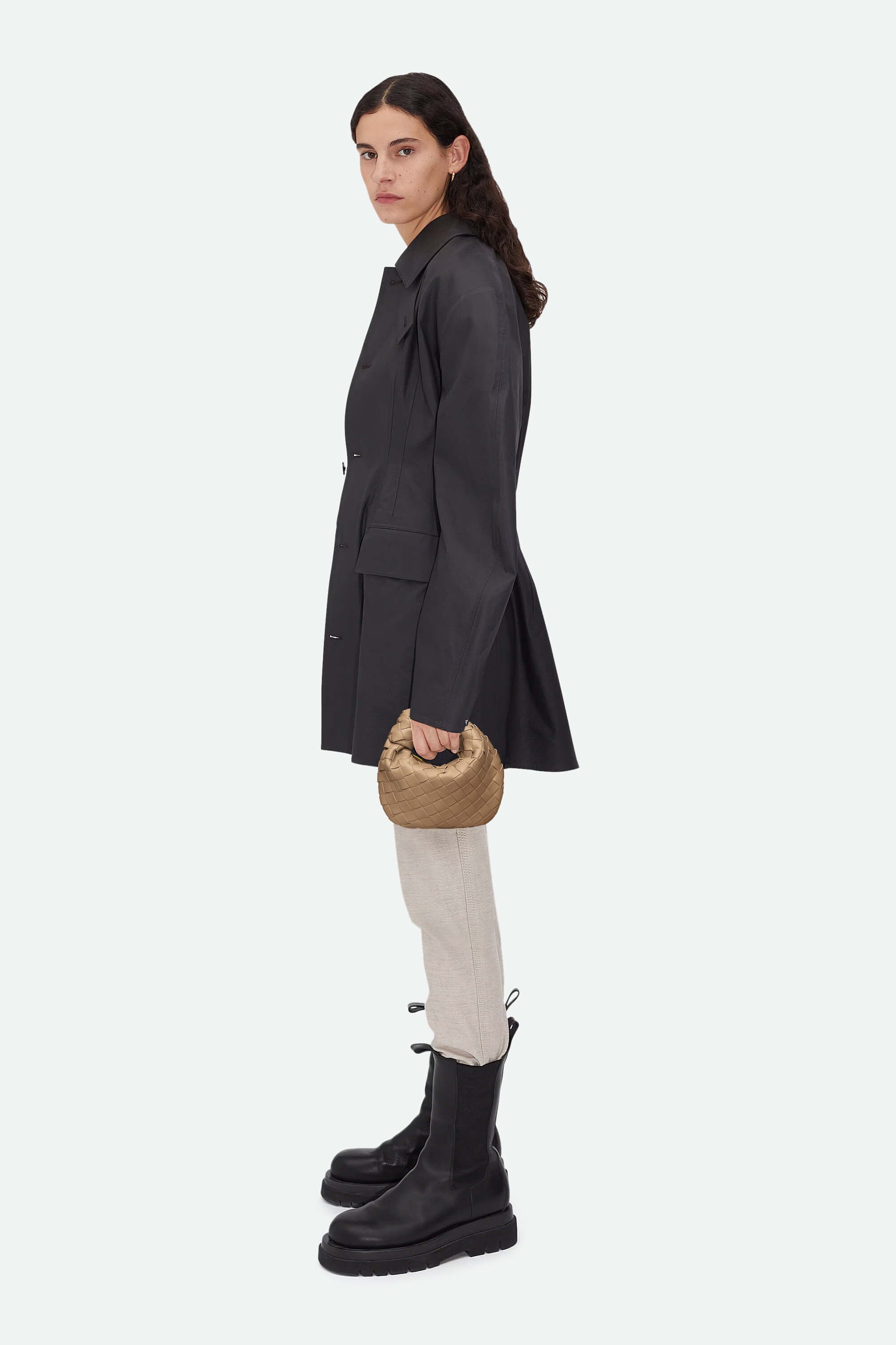 Knot Bag Mini (Candy Jodie) Khaki Model