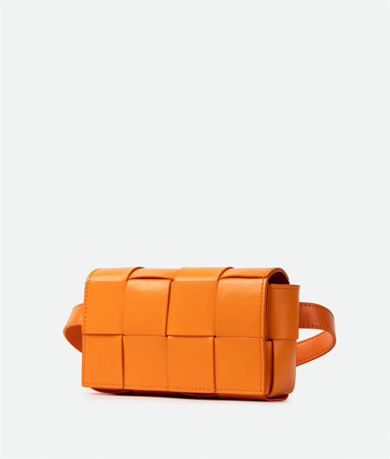 Mini Cassette Cross-Body Bag Orange