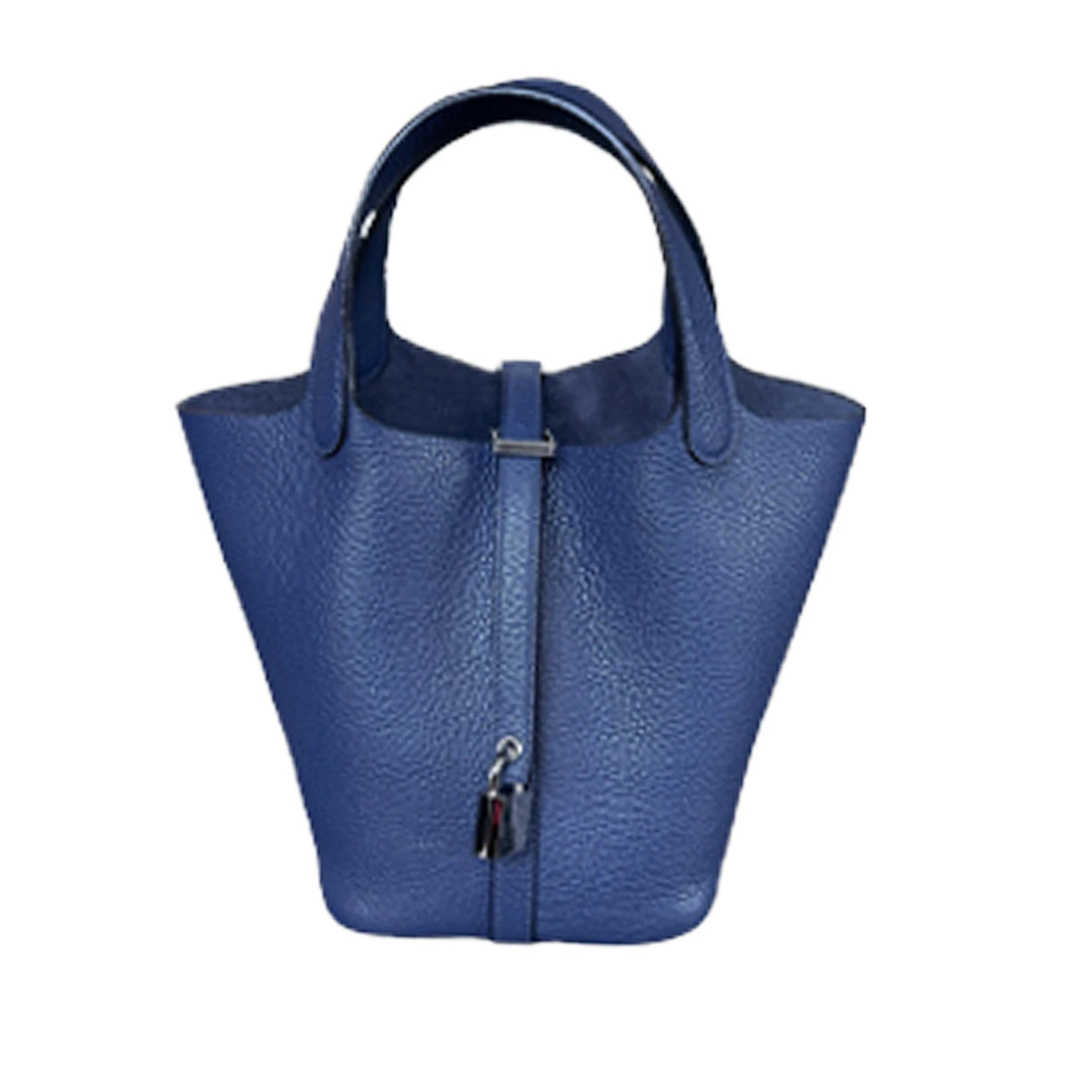Valentina Ostuni Large bucket bag in Navy