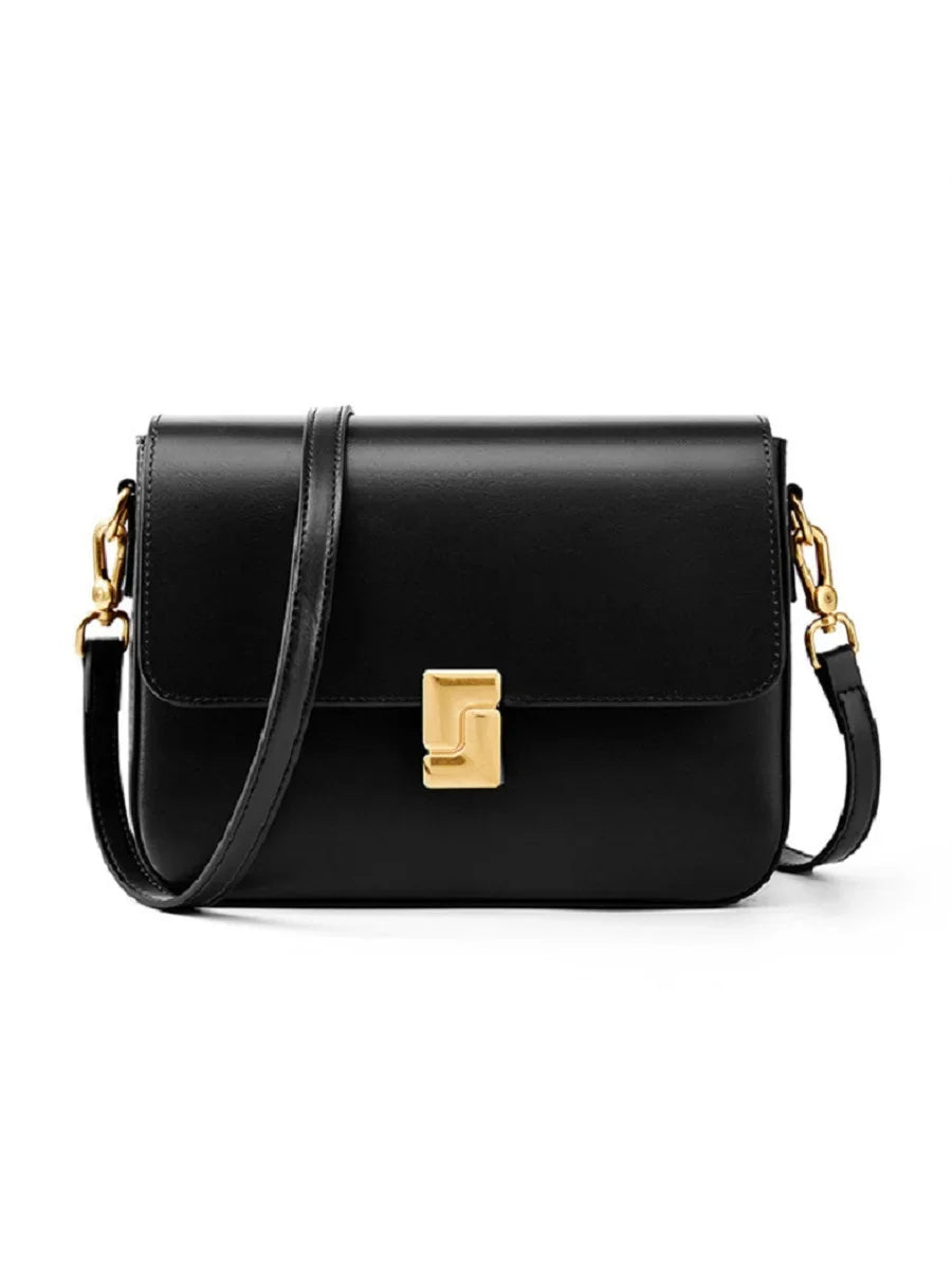 Valentina Monte crossbody bag in Coffee, detail