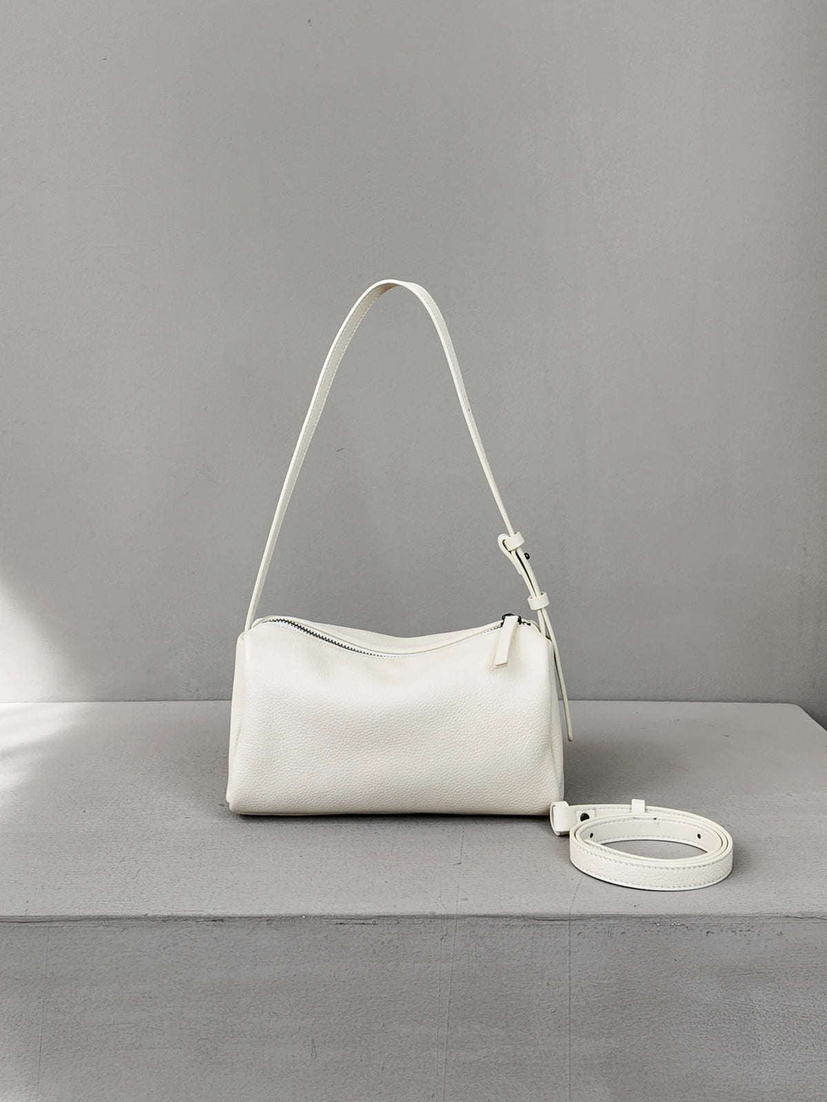 Valentina Brera crossbody bag in Beige