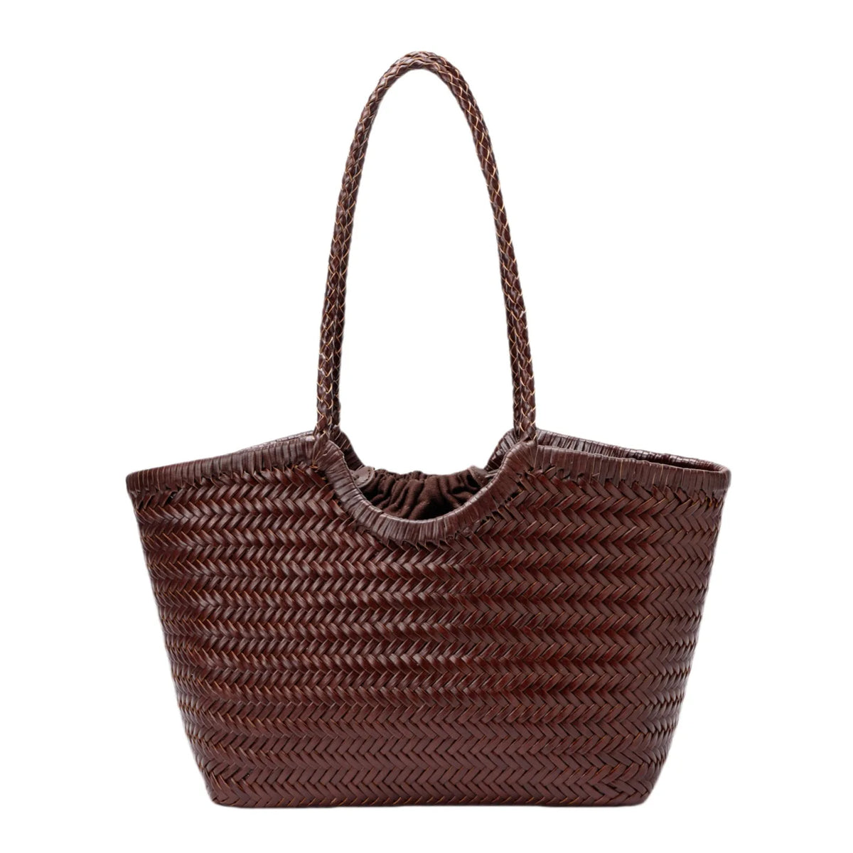 Valentina Matera Large tote in Yucca, worn