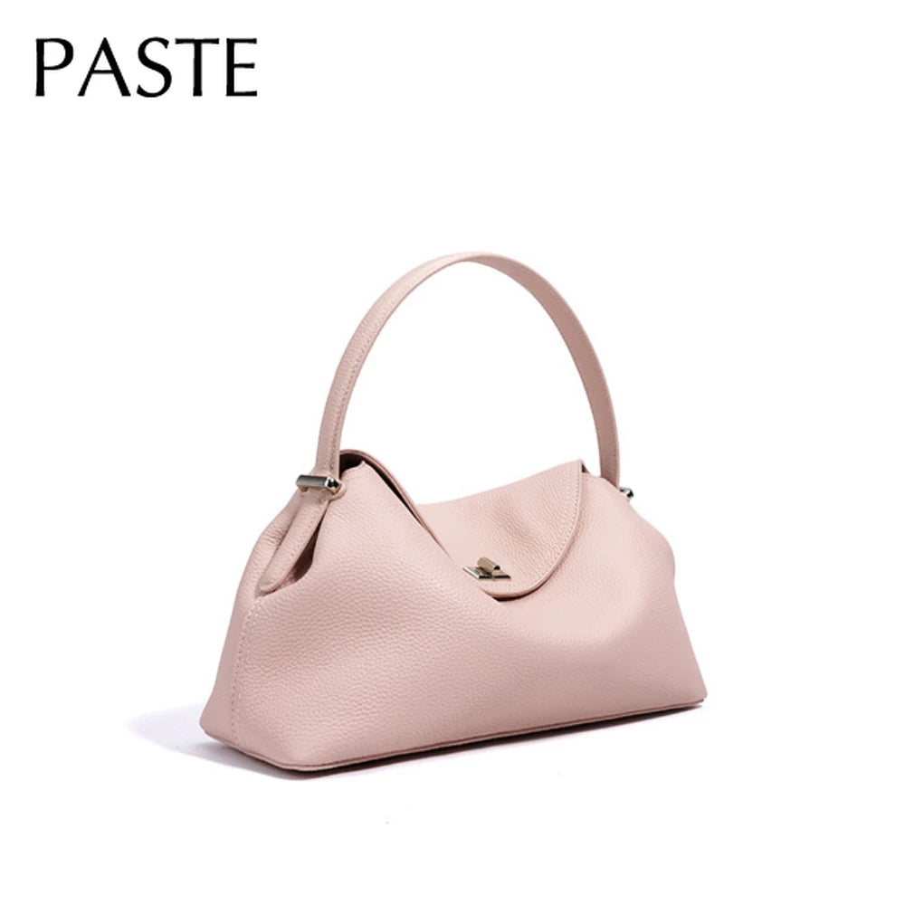Valentina Tonda hobo in Wine red, side view