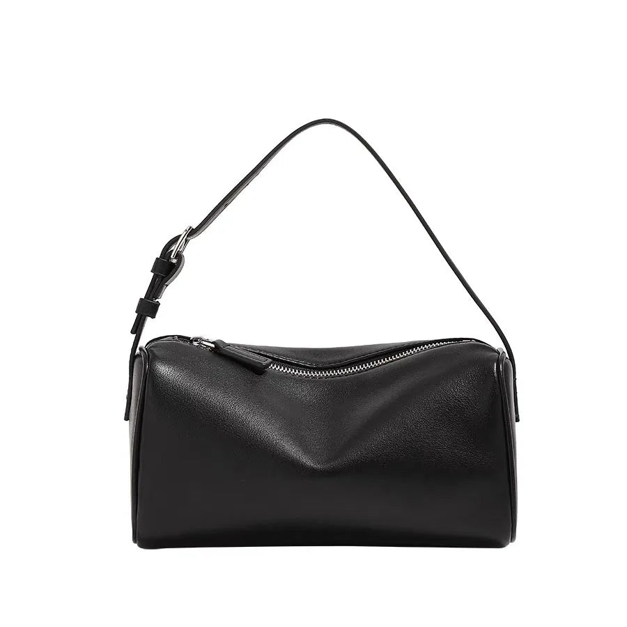 Valentina Alba crossbody bag in Brown, back view