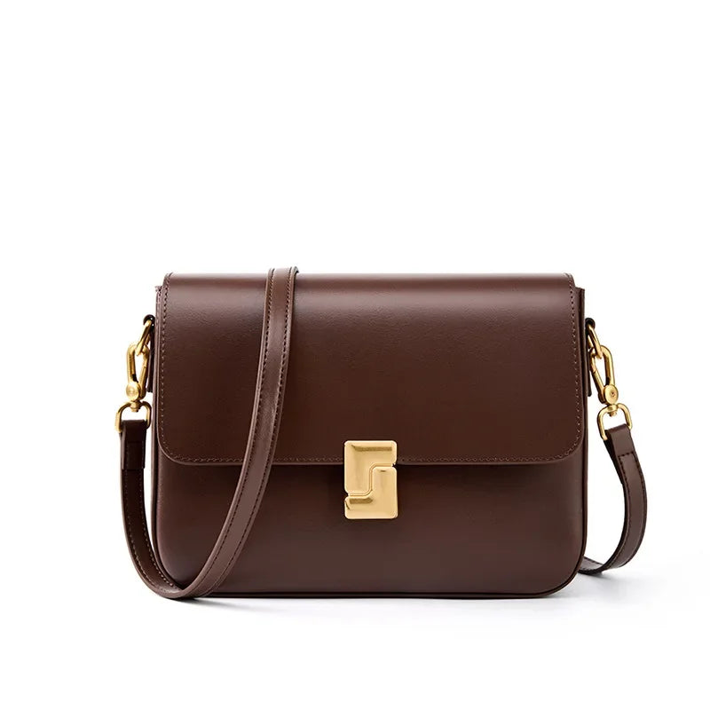 Valentina Monte crossbody bag in Coffee