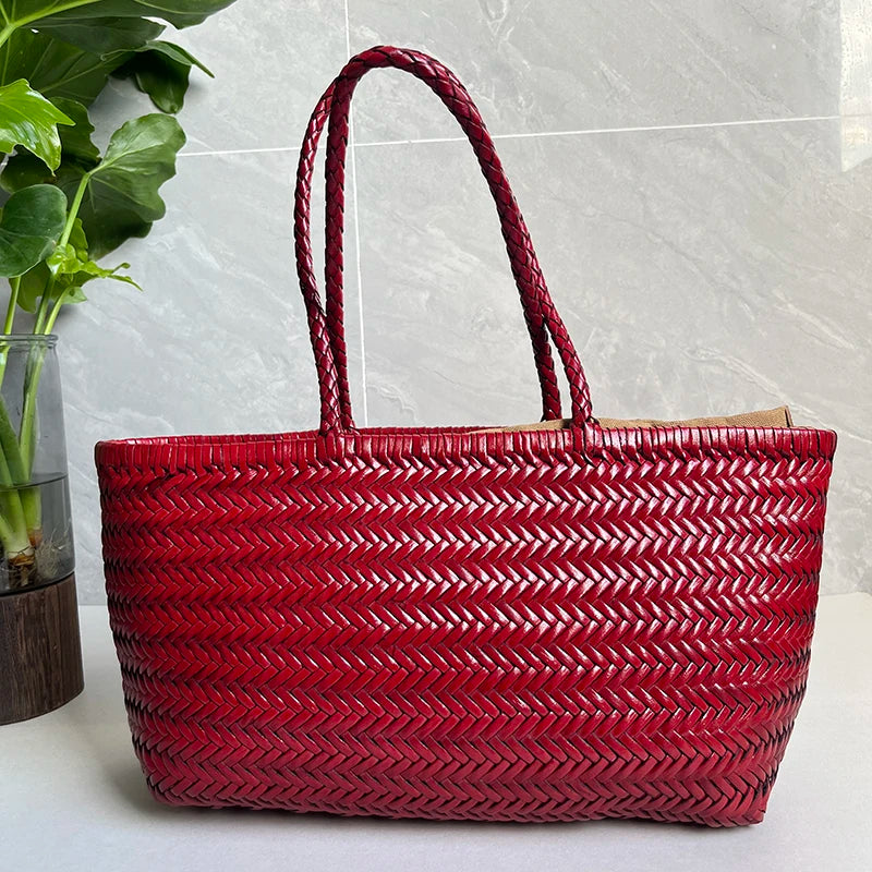 Valentina Noto Large tote in Burgundy