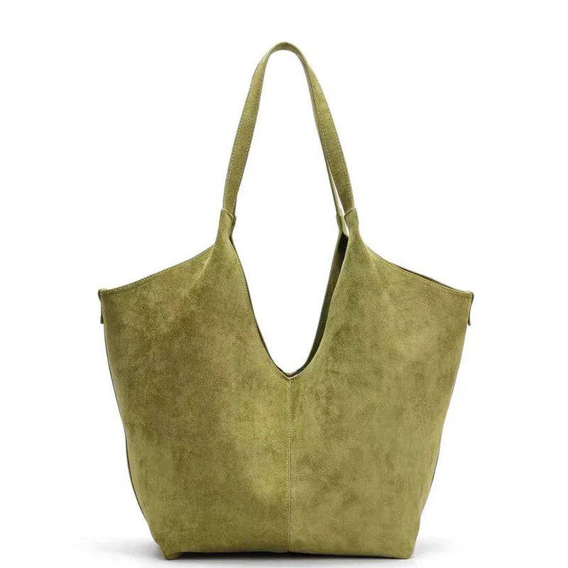 Valentina Bello tote in Frost Green