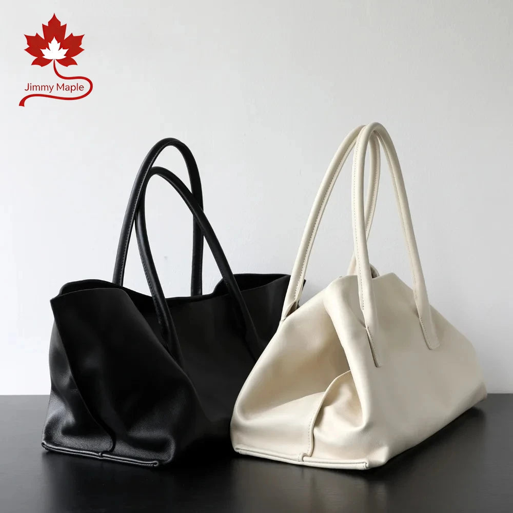 Valentina Gaia tote in Beige, worn